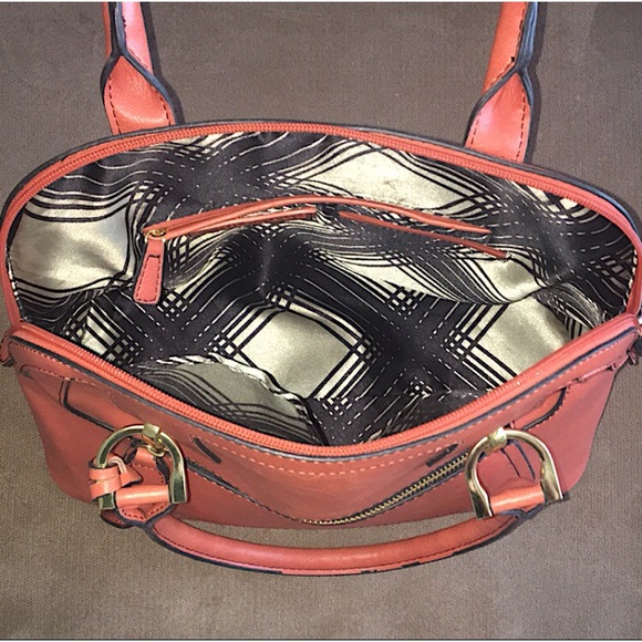 London Fog 🍊’Knightsbridge’ Dome Satchel - Picture 5 of 8